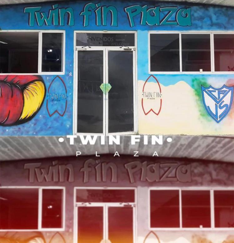 Twin Fin Plaza Hostel Bocas Town Luaran gambar